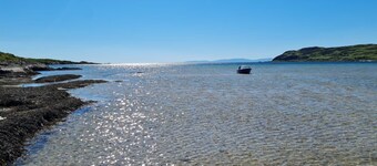 Beautiful secluded cosy cottage on private coastal estate.  Dog friendly.