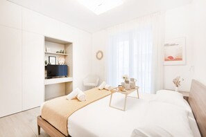 1 habitación, tabla de planchar con plancha, wifi y ropa de cama 