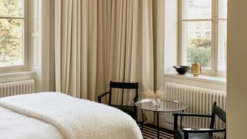 Frette Italian sheets, premium bedding, down comforters, pillowtop beds