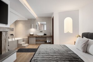 Suite Deluxe | Sábanas de algodón egipcio y ropa de cama de alta calidad