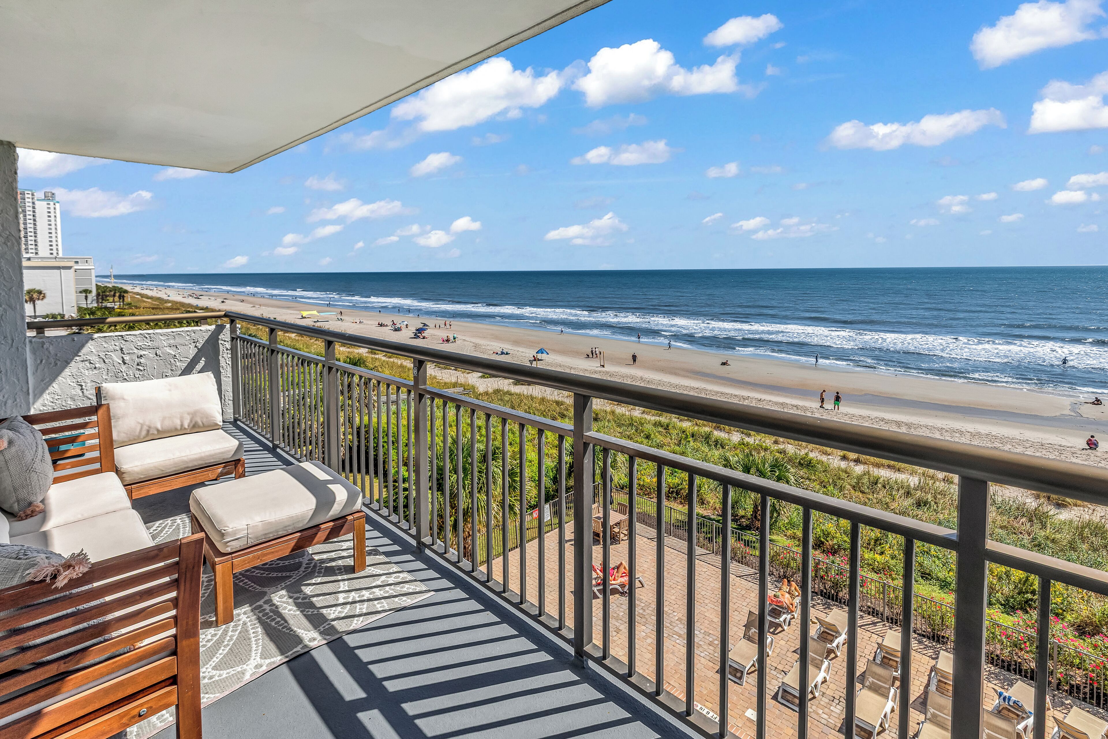 Kondominium Khas, 2 kamar tidur, pemandangan pantai, tepi pantai | Balkon