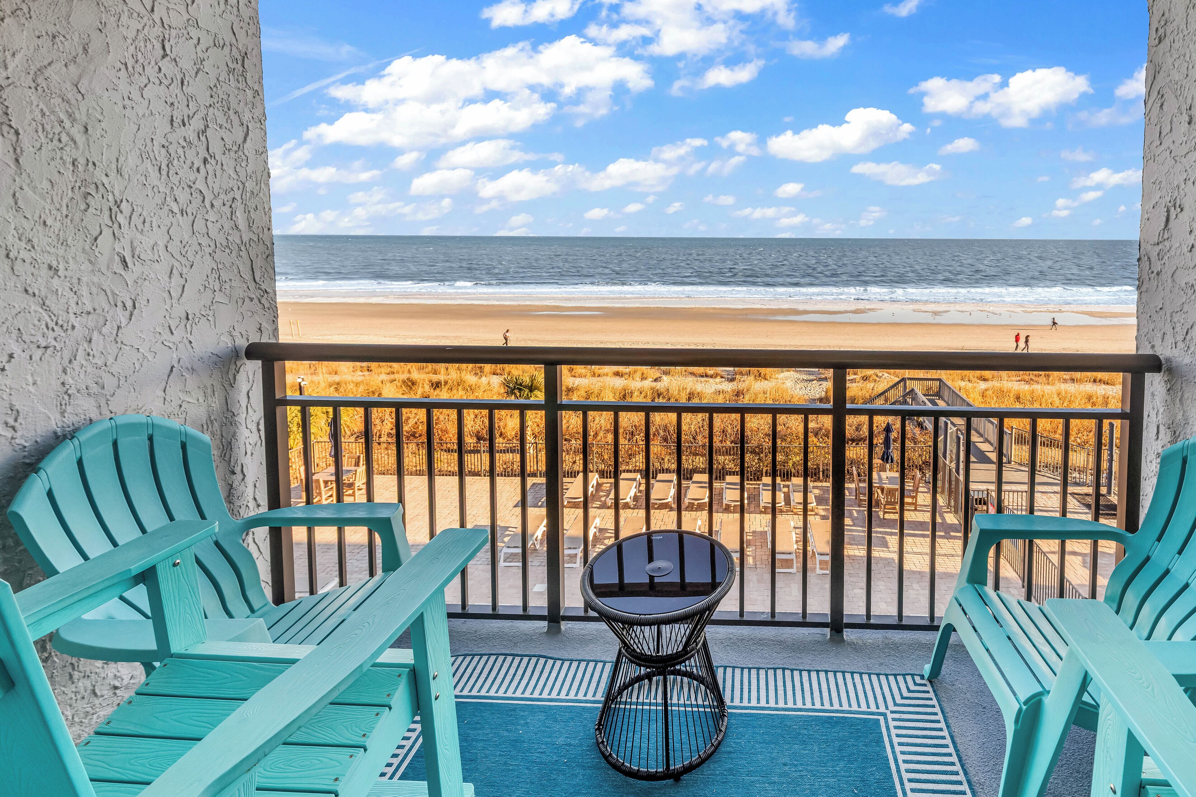 Apartamento Signature, 1 habitación, balcón, vistas al mar | Balcón