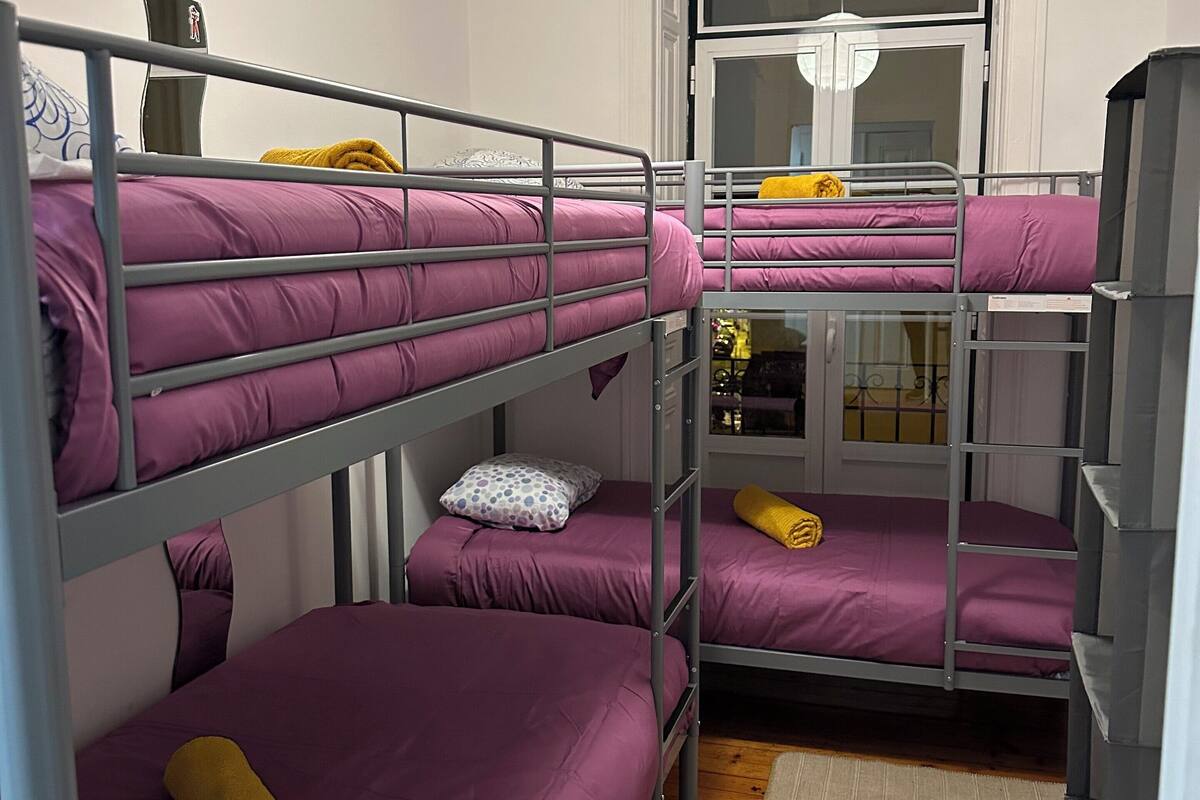Basic Quadruple Room, City View | Free WiFi, bed sheets