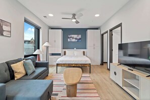 Televisie en een kantoor