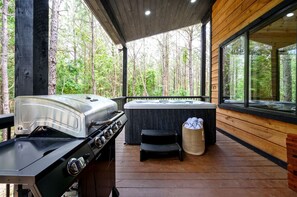 Bain à remous extérieur