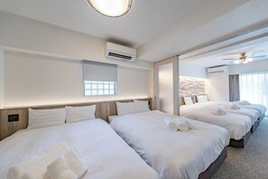 2 habitaciones, sistema de insonorización, wifi gratis y ropa de cama 