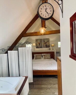 2 habitaciones, tabla de planchar con plancha, cuna de viaje y wifi