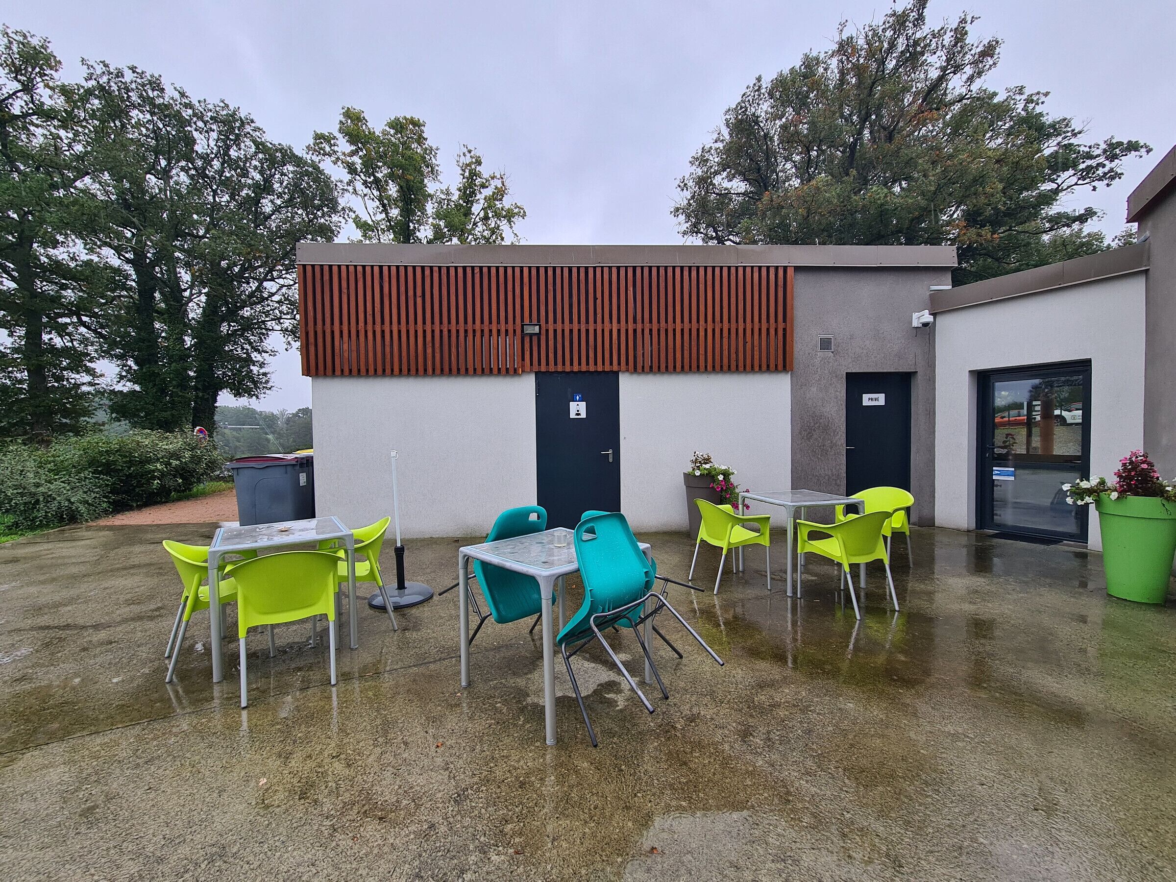 Restaurante al aire libre