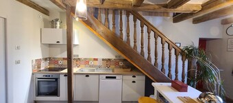 Family house 6 pers, Vosges valley, near Vittel, parking, garden