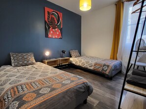 2 Schlafzimmer, kostenloses WLAN, Bettwäsche