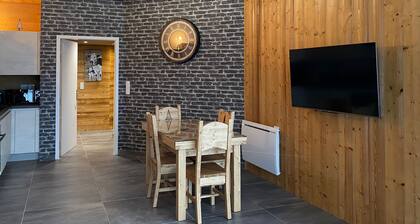 Appartement moderne Ă La Bresse, 2 chambres, accĂšs PMR