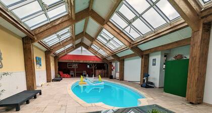 Stay in Berry with heated indoor pool