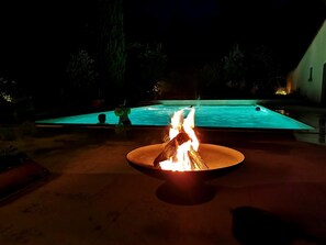 Pool - Room with heated pool in Brenne Regional Park (Communauté de communes Brenne - Val de Creuse-Rosnay)