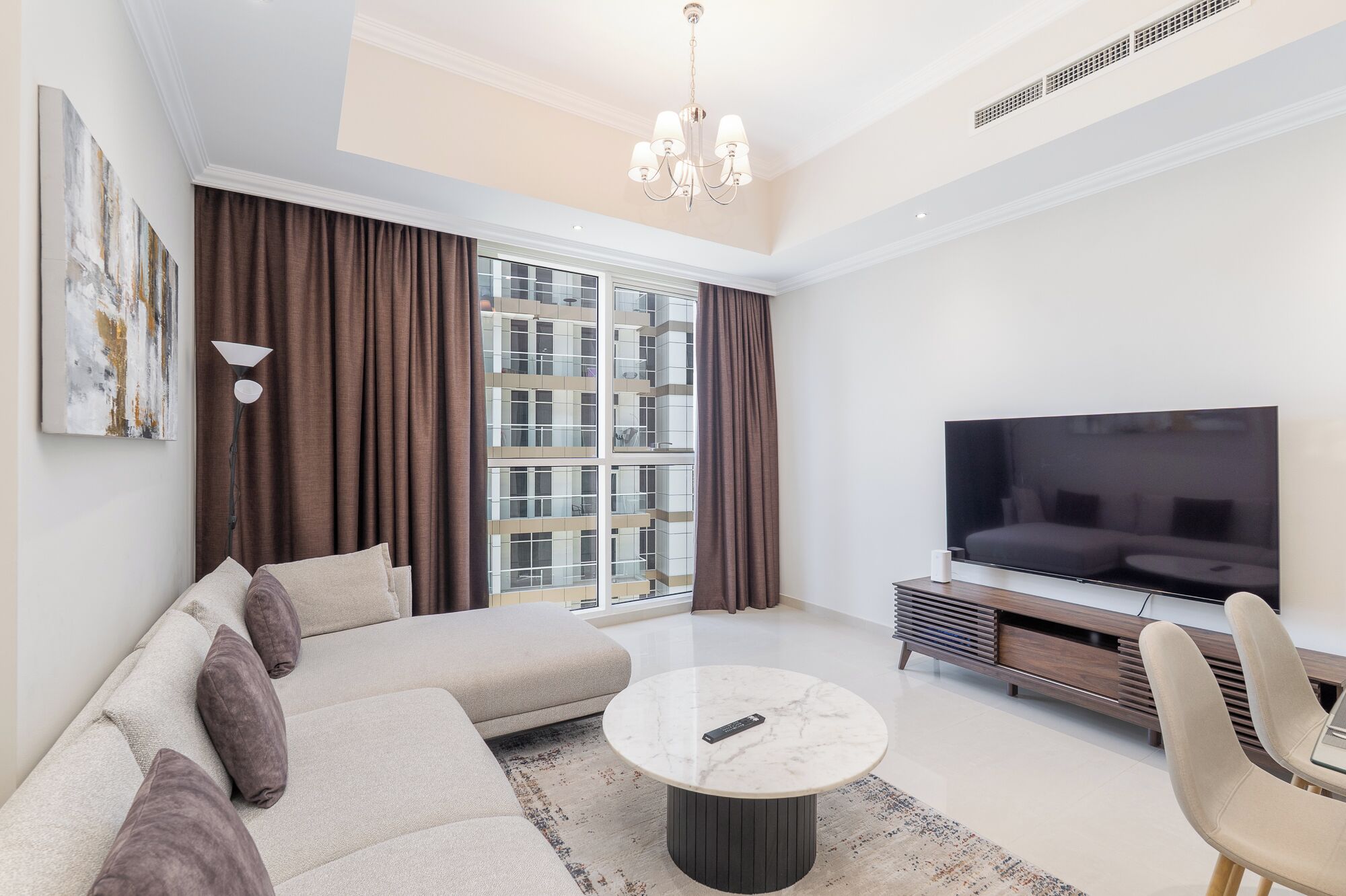 42-inch Smart TV with digital channels, Netflix, streaming services