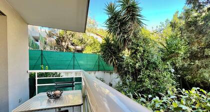 Joli appartement calme de 40 m2 avec terrasse dans une résidence récente à deux pas de Monaco