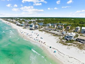 Beach nearby - Sweet Melissa: Sleeps 14, Private Pool, Gulf Views (Santa Rosa Beach)
