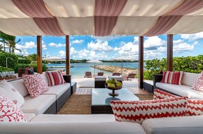 Terrace/patio - Seaside Villa in Dominican Republic (La Romana)