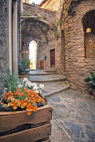 Renovated medieval house with a unique view