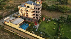 Front of property - evening/night - Shreenath Resort (Vallabhnagar)