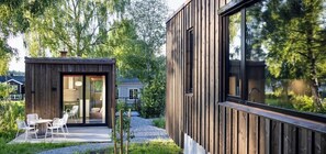 Overnatningsstedets facade