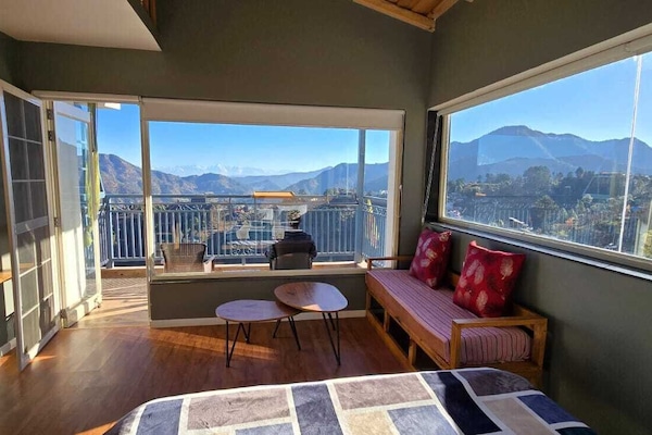Luxury Double Room, Hill View | Desk, laptop workspace, free WiFi