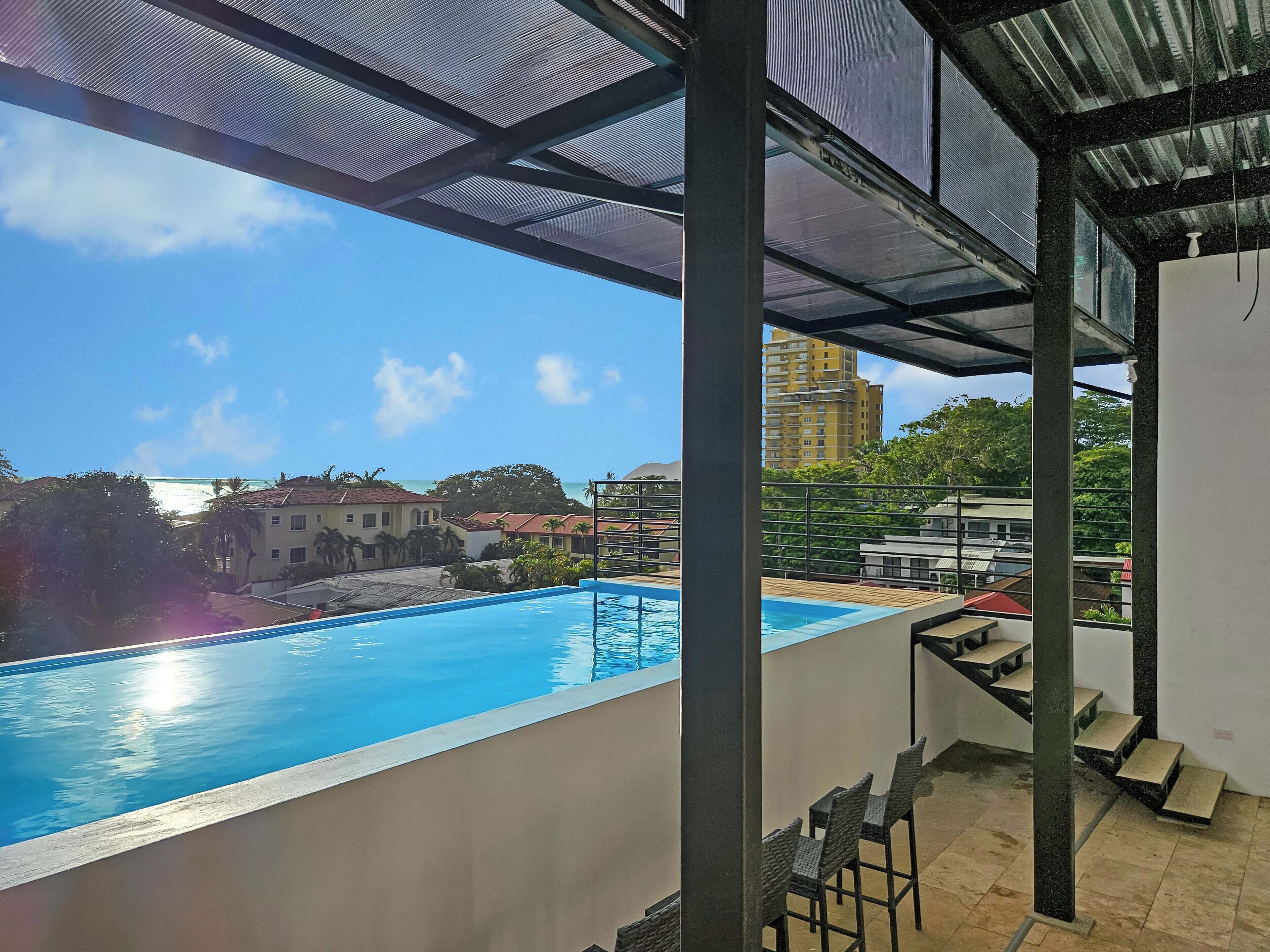 Alberca al aire libre 