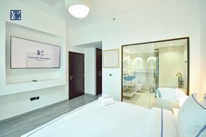 3 bedrooms, in-room safe, soundproofing, iron/ironing board