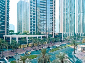 City view from property - Elegant 3BR Apt. 4 Balconies in 29 Blvd (Dubai)