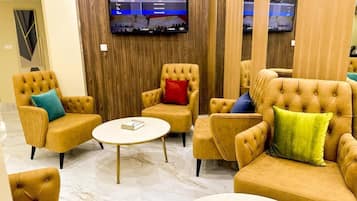 Lounge no saguão