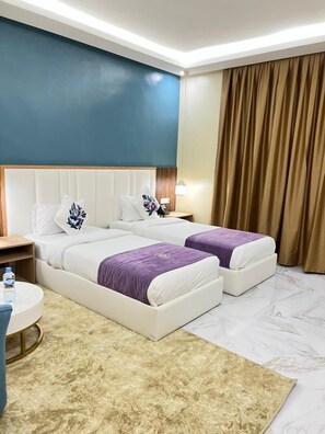Twin Room, 2 Single Beds, Non Smoking | In-room safe, blackout curtains, soundproofing, free WiFi - Nouakchott Hotel Towva (Nouakchott)