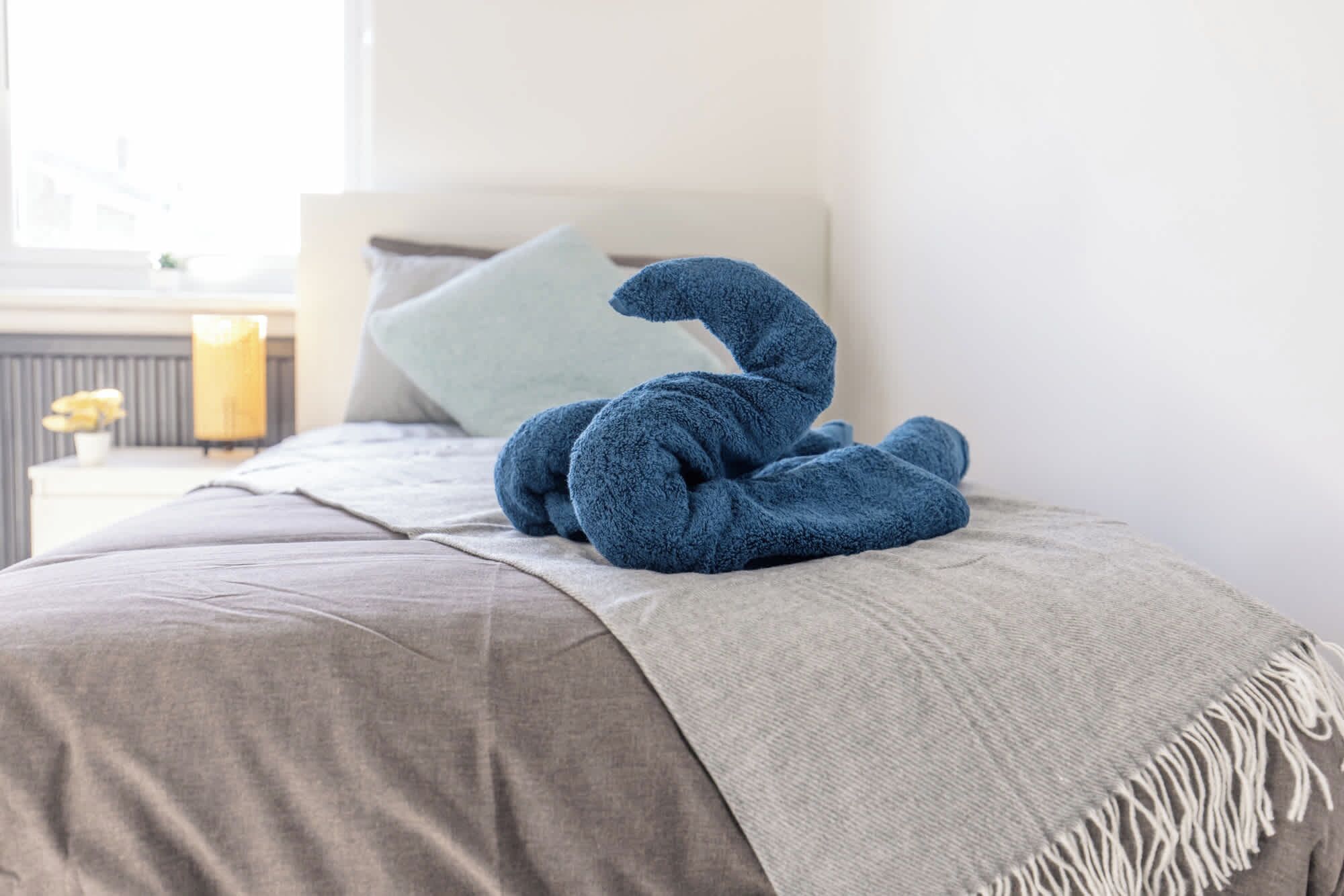 3 soverom, strykejern/-brett, wi-fi og sengetøy