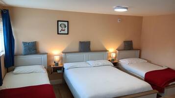 2 bedrooms, premium bedding, individually decorated