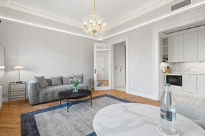 Luxe appartement | Woonkamer