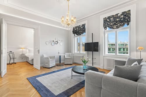 Deluxe Garden View Suite | Sala de estar