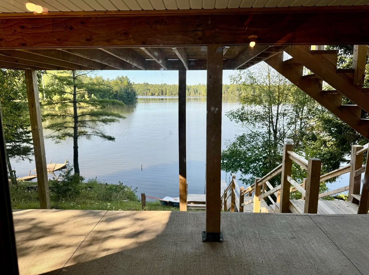 Lower deck view