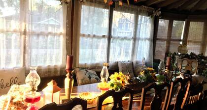 Historic home 2-bedroom upstairs pet friendly apartment w/ pool in St. Aug