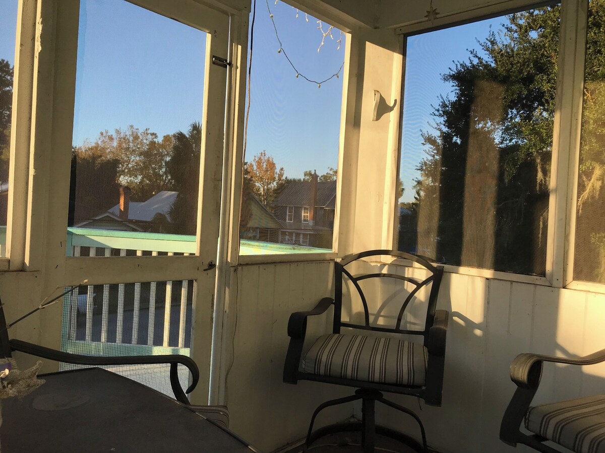 Photo 9 of Historic home 2-bedroom upstairs pet friendly apartment w/ pool in St. Aug