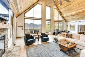House (3 Bedrooms) | Interior - Nantahala Forest Cabin w/ Fire Pits & Hot Tub! (Andrews)