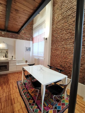 Apartment, 1 Bedroom, Smoking, Balcony | Dining - Loft 89 - Luxury and Relax (Milan)