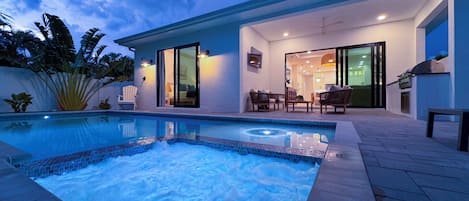 Piscine chauffée