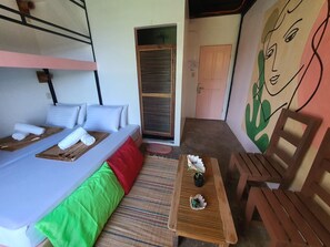 Chambre Double Standard, vue océan | Coin séjour