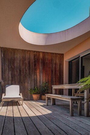 Terrace/patio - PANORAMIC SEA VIEW, WATERFRONT HOME (Larmor-Plage)