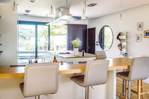 Dining - PANORAMIC SEA VIEW, WATERFRONT HOME (Larmor-Plage)