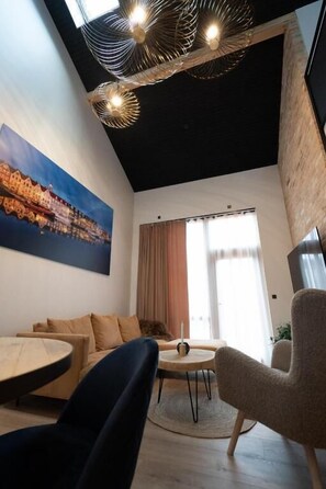 Living area - Broncks Apartments (Tórshavn)