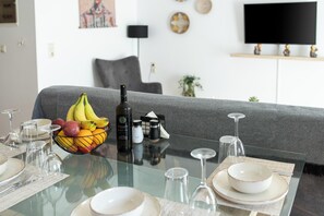 Lägenhet Comfort - havsutsikt | Matservice på rummet