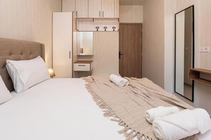 Appartement Classique, vue ville | 1 chambre, chambres insonorisées, fer et planche à repasser