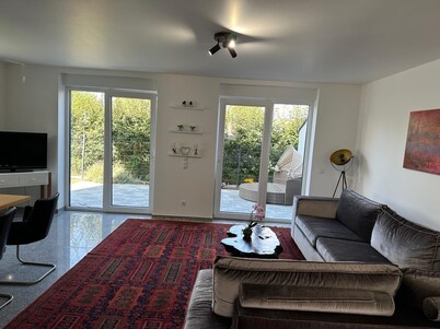 Modern semi-detached house in Oppenheim, good connections to Mainz.