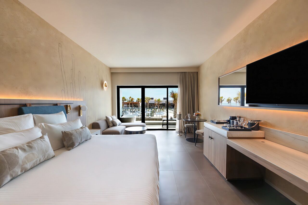 Preferred Club Junior Suite Ocean View King | 1 Schlafzimmer, kostenlose Minibar, Zimmersafe, Verdunkelungsvorhänge