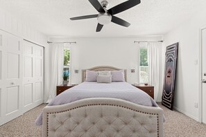 2 soverom, strykejern/-brett, wi-fi (inkludert) og sengetøy