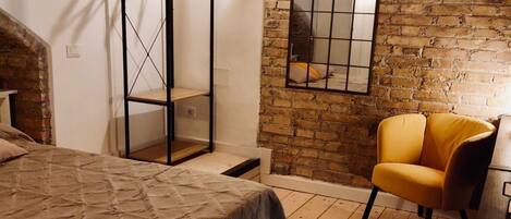 1 غرفة نوم وسرير سفر وواي فاي وملاءات أسرّة